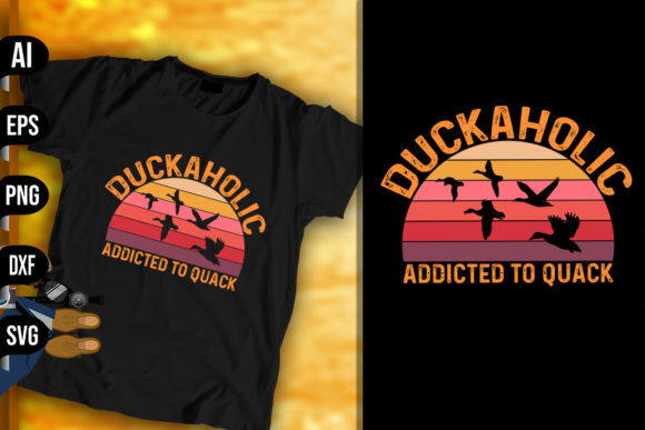 Duckaholic Addicted to Quack Retro Style Review