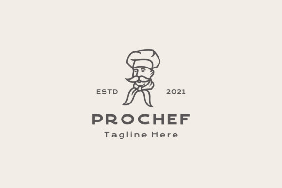 Retro Chef Restaurant Logo Icon Design Review