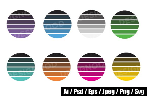 Retro Colors Background Review for Real Embroidery