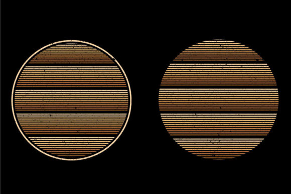 Review: Retro Vintage Sunset Christmas, Striped for Embroidery